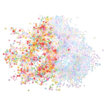 Kolorowe Kulki Kryształowe Błoto