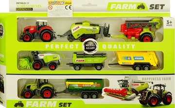 8w1 FARMA MASZYNY ROLNICZE TRAKTORY KOMBAJN METAL