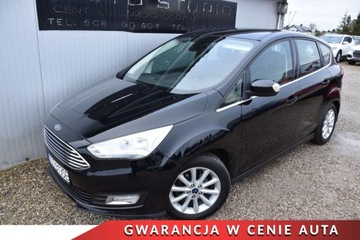 Ford C-MAX II Grand C-MAX Facelifting 1.5 TDCi 120KM 2015 Ford C-MAX Modelowo-2016Duza-Nawigacja Klimatronic Tempomat Komputer, zdjęcie 29