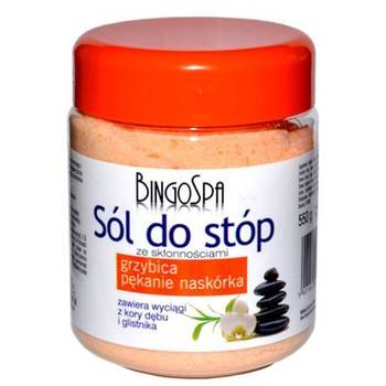 СОЛЬ ДЛЯ НОГ БИНГО МИКОЗ, ТРЕЩИНЫ КОЖИ 550Г