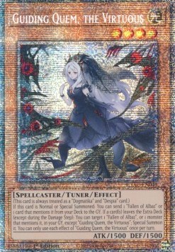 Yu-Gi-Oh! TCG: Guiding Quem, the Virtuous (V.2) (CYAC)