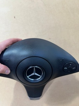 Подушка безопасности водителя и рулевого колеса Mercedes CLS W219 IR, LIFT