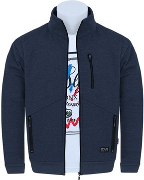SUPER BLUZA MĘSKA FR/TZ ROZPINANA XXL jeans OKAZJA