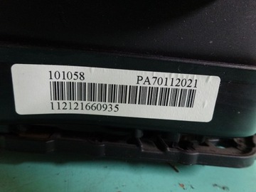 CITROEN NEMO 12R AIRBAG ULOŽENÍ ŘIDIČE 34112938B PA70112021