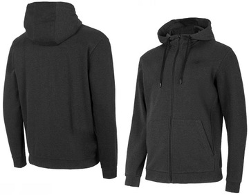 4F BLUZA MĘSKA DRESOWA ROZPINANA Z KAPTUREM r.XXL