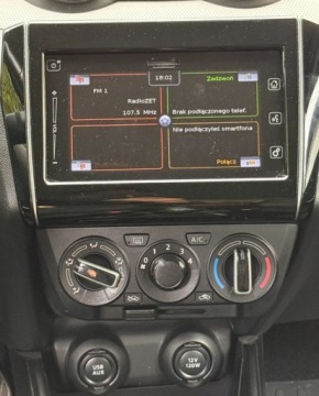 Suzuki Swift VI Hatchback 1.2 DualJet 90KM 2017 Suzuki Swift salon Polska, I wlasciciel, kamera cofania 1.2 Benzyna 90KM, zdjęcie 7