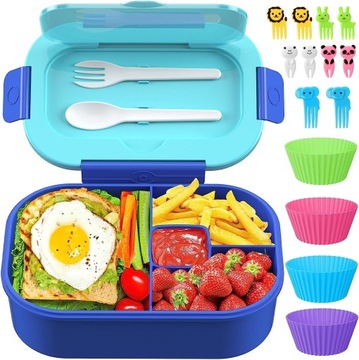 ŚNIADANIÓWKA 3 PRZEGRÓDKI LUNCHBOX 1300ML