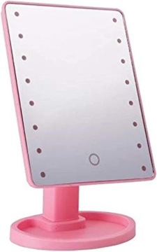 КОСМЕТИЧЕСКОЕ ЗЕРКАЛО С ПОДСВЕТКОЙ ДЛЯ МАКИЯЖА С 22 СВЕТОДИОДАМИ