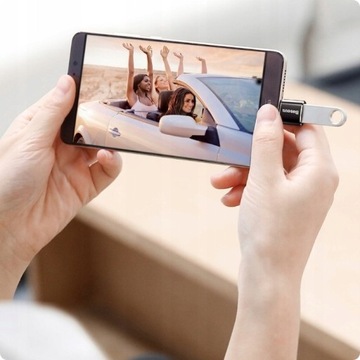 АДАПТЕР BASEUS MINI АДАПТЕР OTG ИЗ USB-C TYPE-C В КОНВЕРТЕР USB 2.4A