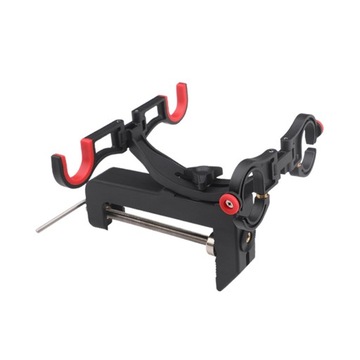 Держатель удочки для рыбацкой лодки Складная регулируемая поворотная подставка с зажимной подставкой