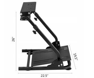 STOJAK NA KIEROWNICĘ LOGITECH I THRUSTMASTER REGULOWANY STABILNY