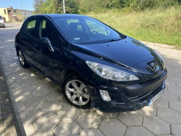 Peugeot 308 I Hatchback 5d 1.6 VTi 120KM 2008 Peugeot 308 Zarejestrowany Benzyna + LPG Klima