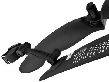 КОМПЛЕКТ КРЫЛЬЕВ ДЛЯ ВЕЛОСИПЕДА KELLYS KNIGHT, ЧЕРНЫЙ КОМПЛЕКТ MTB 26–29 ДЮЙМОВ