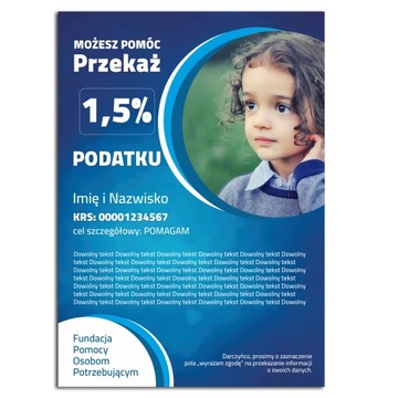 ПОСТЕРЫ А3 50 шт. 130 г шаблон ПОЖЕРТВОВАТЬ 1 ПРОЦЕНТ