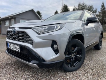 Toyota RAV4 V SUV 2.5 Hybrid Dynamic Force 218KM 2021 Toyota RAV4 218 KM Selection Salon PL 1 wlasciciel Bezwypadkowy