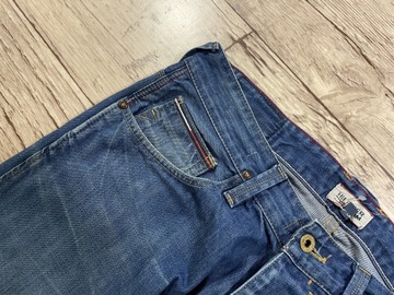 HILFIGER DENIM Spodnie Męskie Jeans W34 L32 pas 88 cm