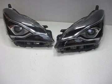 LAMPA LAMPY TOYOTA YARIS 3 III LIFT LED SOCZEWKA PRAWA LEWA