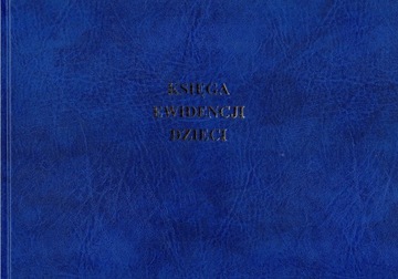 Księga ewidencji dzieci