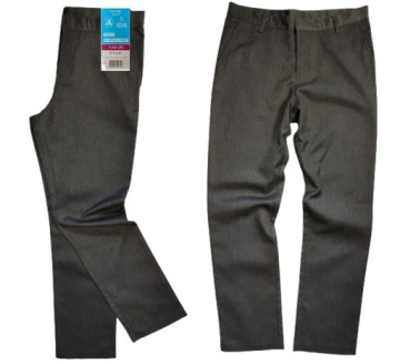 GEORGE елегантні штани Святкові графіт SLIM FIT 5-6 років 110-116