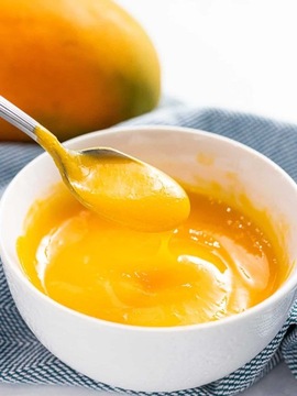 Премиум пюре из манго манго манто мусс -мусс -сорбет мороженое