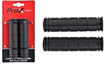 CHWYTY GRIPY RĄCZKI ROWEROWE PEŁNE PROX GP-55B CZARNE 120MM WSUWANE