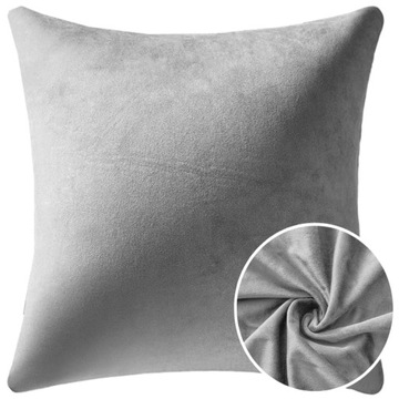 POSZEWKA NA PODUSZKĘ WELUROWA 40x40 VELVET WELUR POSZEWKI JASKI DUZY WYBÓR