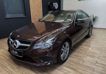 Mercedes Klasa E W212 Coupe Facelifting 200 184KM 2013 Mercedes-Benz Klasa E E200 NAVI manual 184KM zarejestrowany SKORA, zdjęcie 10