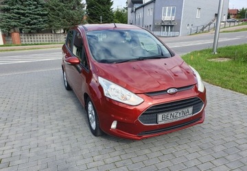 Ford B-MAX 1.0 EcoBoost 100KM 2015 Ford B-MAX Czujniki Parkowania PrzodTyl Klima Grzane FoteleSzyba Przod, zdjęcie 2