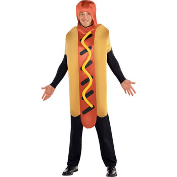 Kostium Hot Dog przebranie kiełbaska humor XL