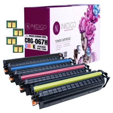 4x Toner zamiennik CRG-067 do Canon MF657Cdw MF655Cw MF655Cdw MF651Cw