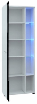 Секция Витрина Комод Журнальный столик CUBE XL, матовый белый
