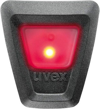 OŚWIETLENIE ROWEROWE KASKU LAMPKA NA KASK UVEX PLUG-IN LED