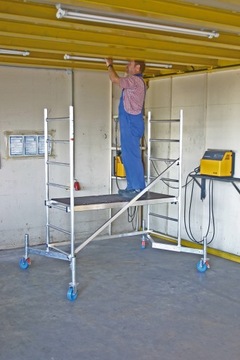 Алюминиевые леса Krause ClimTec 3 м + колеса 125