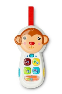 Телефон розвивальний мавпочка, TOYZ