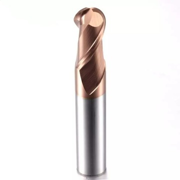 Frez VHM węglik kula KULISTY fi 1 mm R0.5 55HRC
