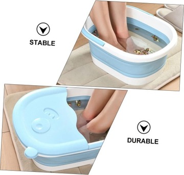 1 шт. ванна для ног, раковина для мытья ног, складная чаша для замачивания ног