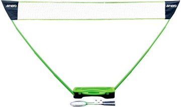 Zestaw Walizka 3w1 2x Rakietki Paletki Siatka Badminton Lotki