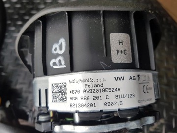 AIRBAG ŘIDIČE VW PASSAT B8 5G0880201C