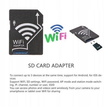 Передача адаптера Wi-Fi с TF-карты на SD-карту