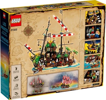LEGO Ideas 21322 Пираты залива Барракуда