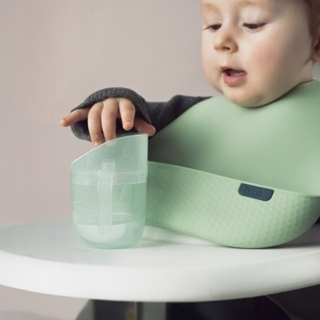 LOVI Genius Учебная кружка 150 мл Фисташка с ручками 6м+