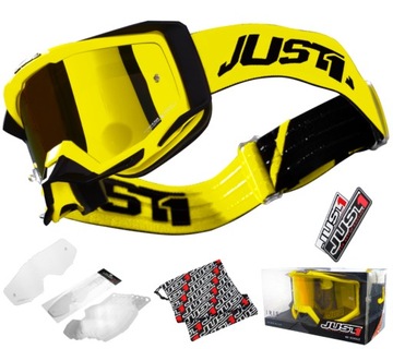 GOGLE MOTOCYKLOWE CROSS ENDURO MEGA DUŻY ZESTAW !