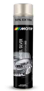Lakier do felg w spray'u MOTIP srebrny 600ml