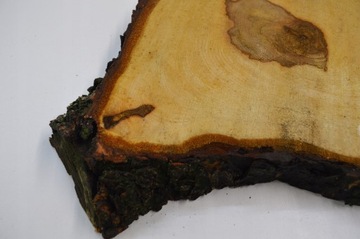 Plaster Kasztana 38x30 cm Drewniane Deski Tacka