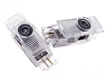 КОМПЛЕКТ 2 светодиодных проектора логотипа MERCEDES AMG W203 C32 C30 C55 CLK 55 63 SLK 55