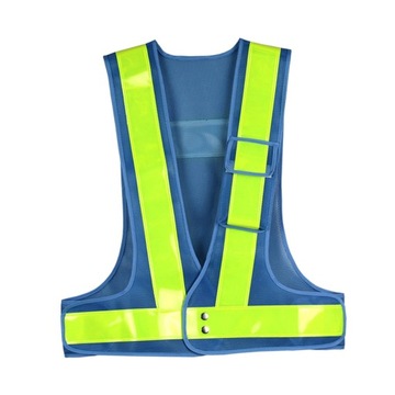 Reflective Safety Vest, High Visible Running Reflective Vests Gear Blue