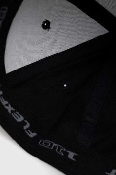 Levi's czapka z daszkiem kolor czarny z nadrukiem D7076.0007