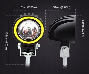 ЛАМПЫ ДАЛЬНЕГО ДИАПАЗОНА ГАЛОГЕННЫЕ СВЕТОДИОДНЫЕ CREE ENGINE 10W