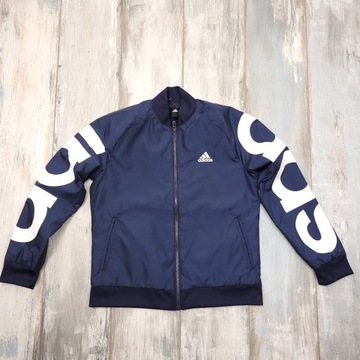 ADIDAS BOMBER BEJSBOLÓWKA bluza dresowa wiatrówka