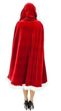 Рождественское пальто Пальто с капюшоном Красное рождественское пальто